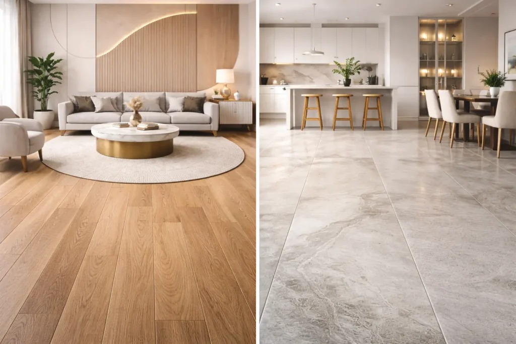 Flooring Work by Epic Interiors & Construction